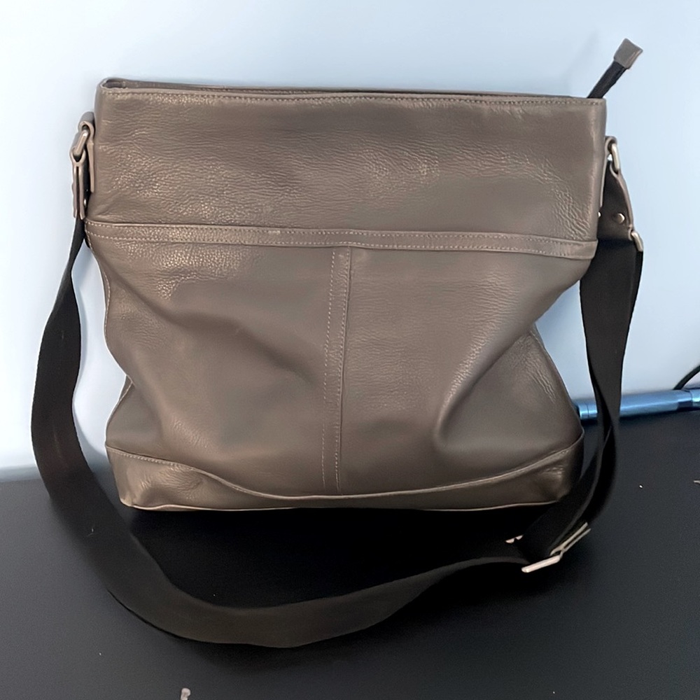 Coach leather crossbody bag